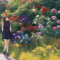 色とりどりのバラ 2枚目