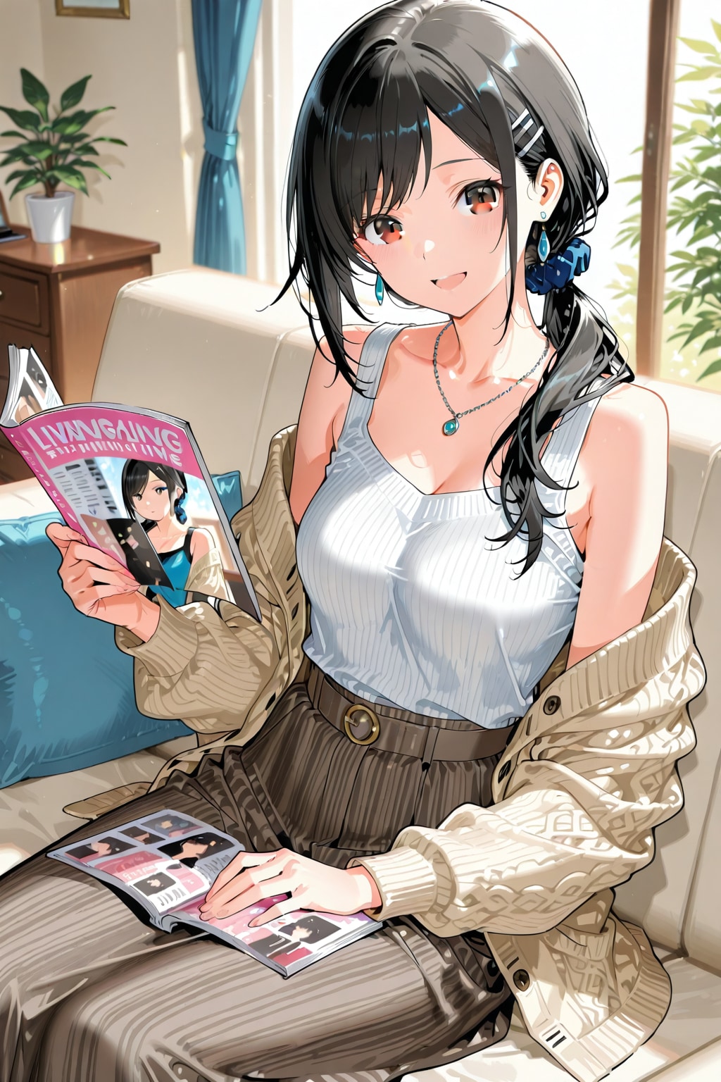 うちの子オリジナル：美咲（長女）ちゃん🌸✨12 | の人気AIイラスト・グラビア