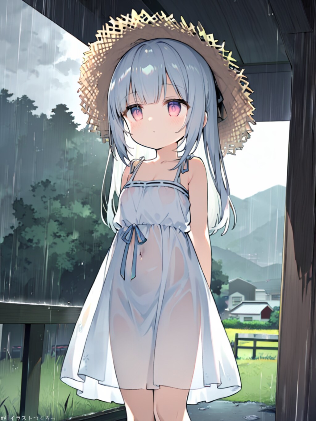 突然の雨