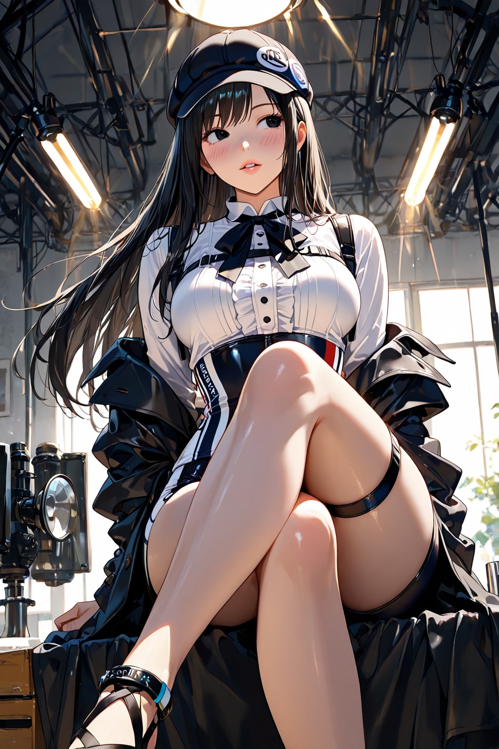 スモックブラウスのお姉さん♡ | の人気AIイラスト・グラビア