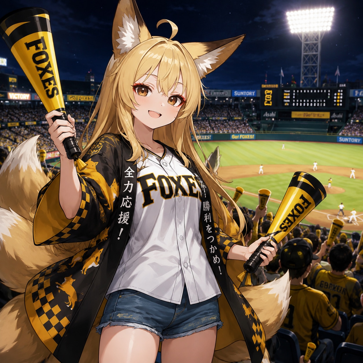 8/17　プロ野球ナイター記念日 | の人気AIイラスト・グラビア