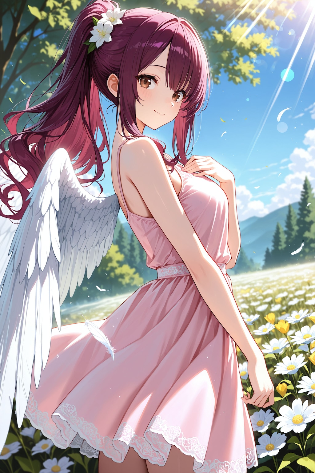 天使さん頑張ります