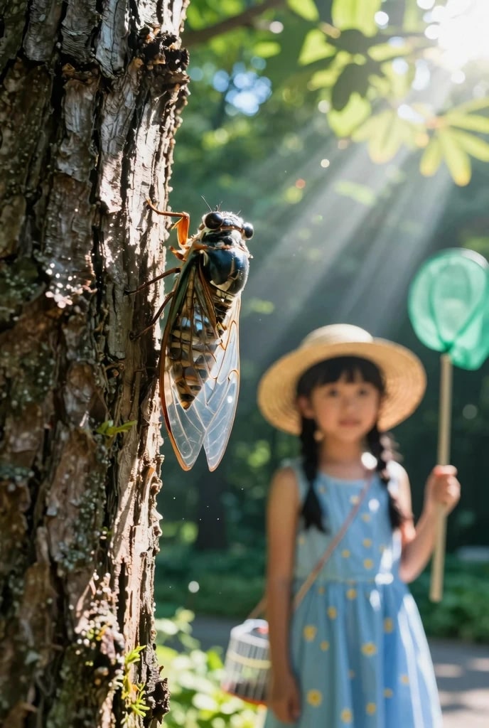 蝉取り | の人気AIイラスト・グラビア