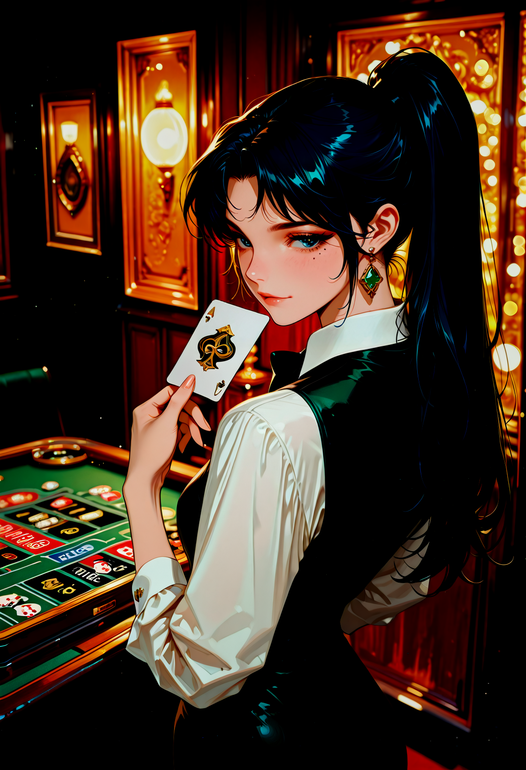 漆黒のスペード、琥珀色の夜に賭ける（アンプリチュード・ゲーム）