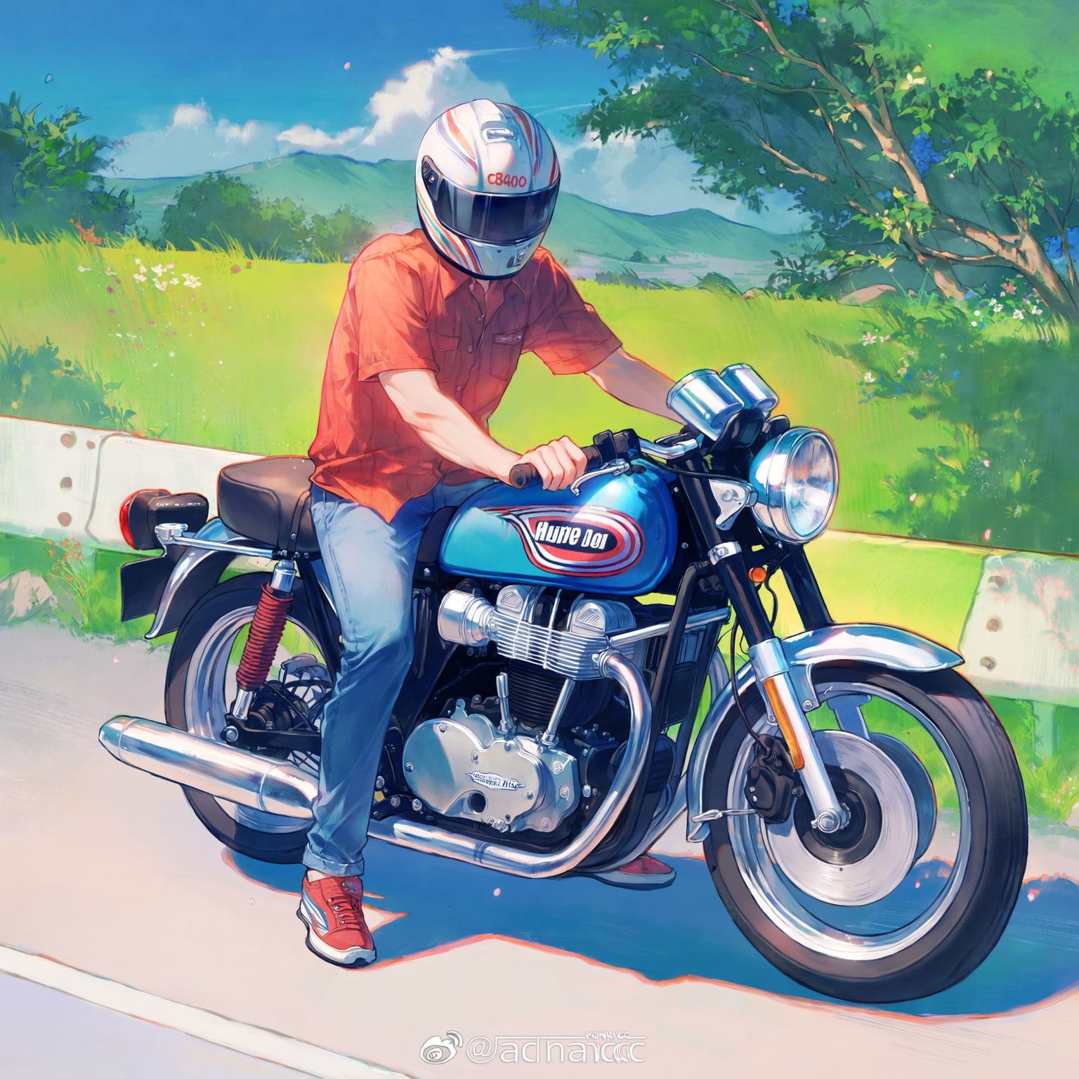 夏のツーリング | の人気AIイラスト・グラビア