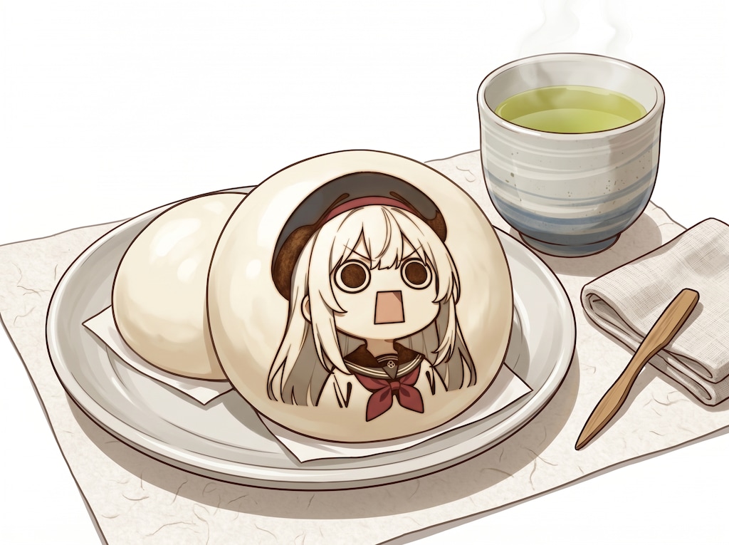 デザートのえらいこっちゃ饅頭