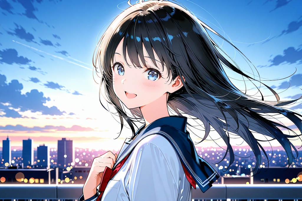 夕陽と美少女(PHOENIX)(11)