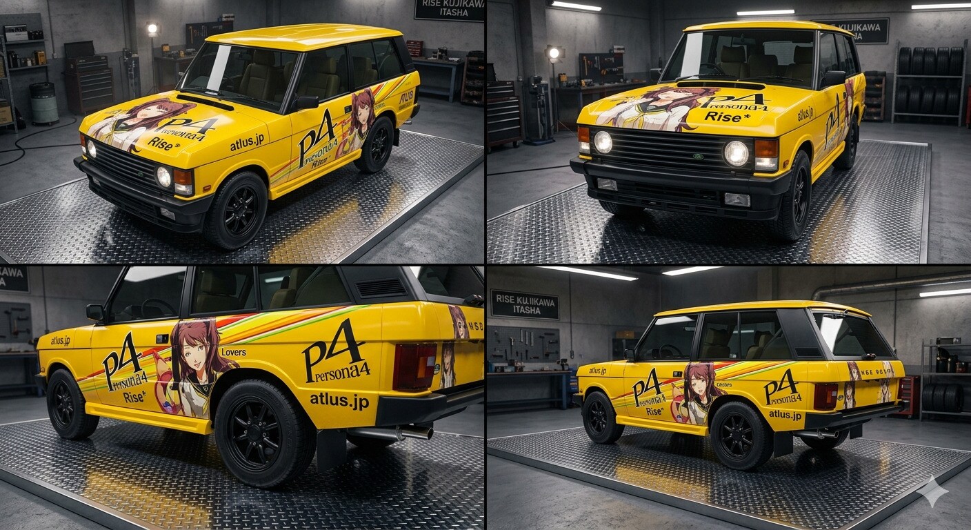 ペルソナ4レンジローバー痛車