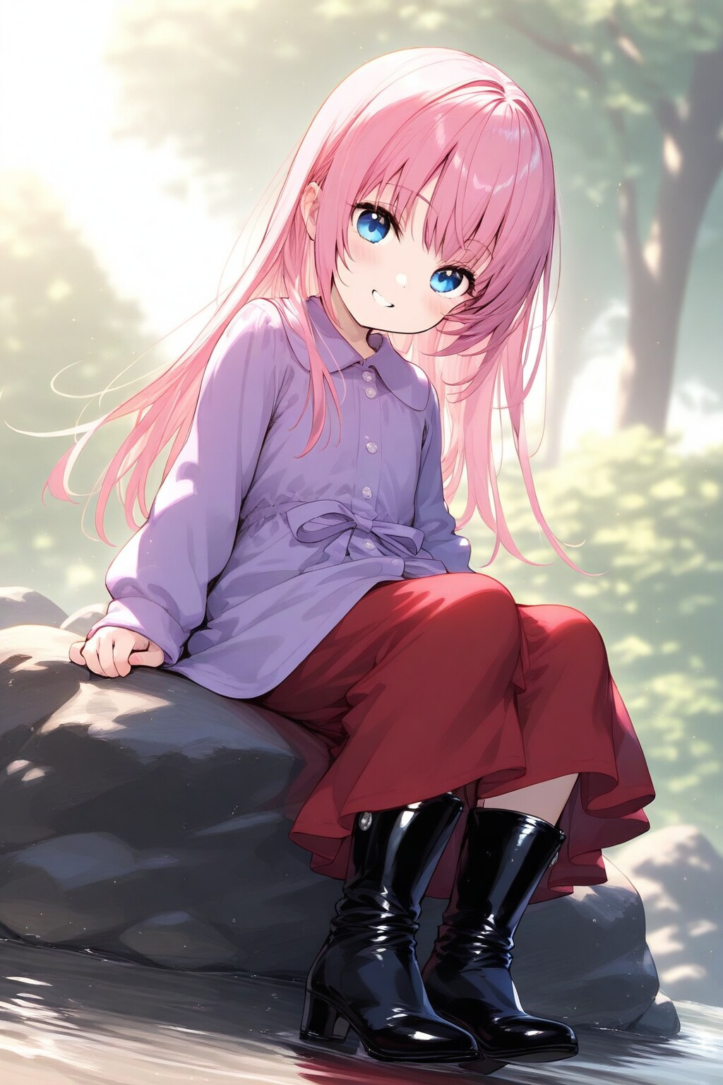 WAVEでブーツな娘