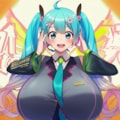 ボカロ　愛言葉　初音ミク（爆乳版） 3枚目