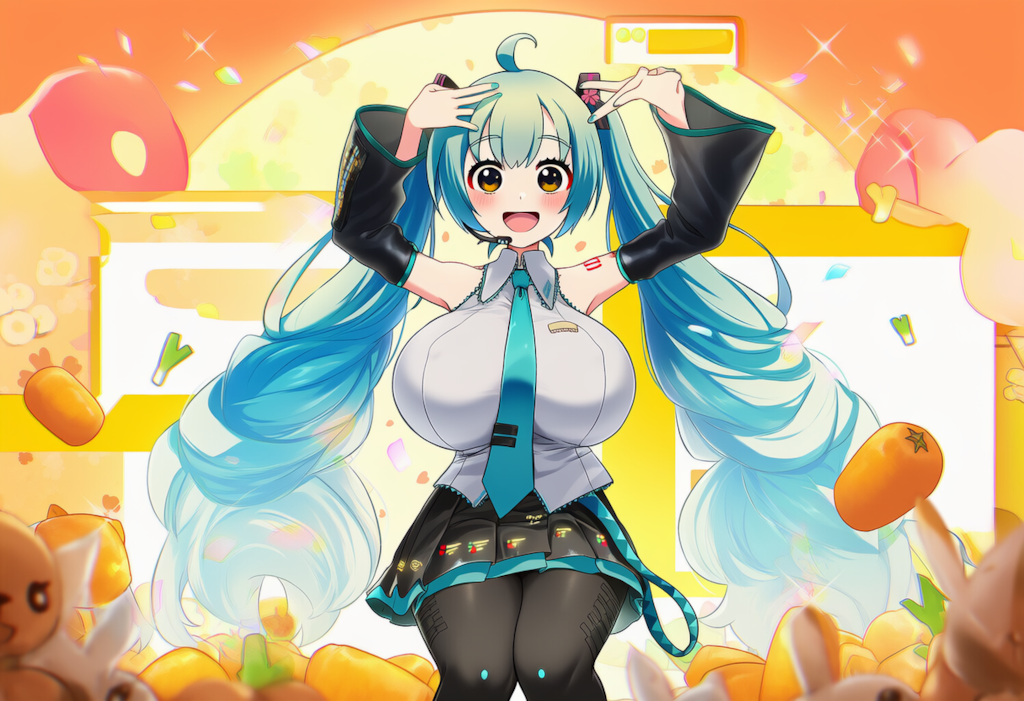 ボカロ　愛言葉　初音ミク（爆乳版）
