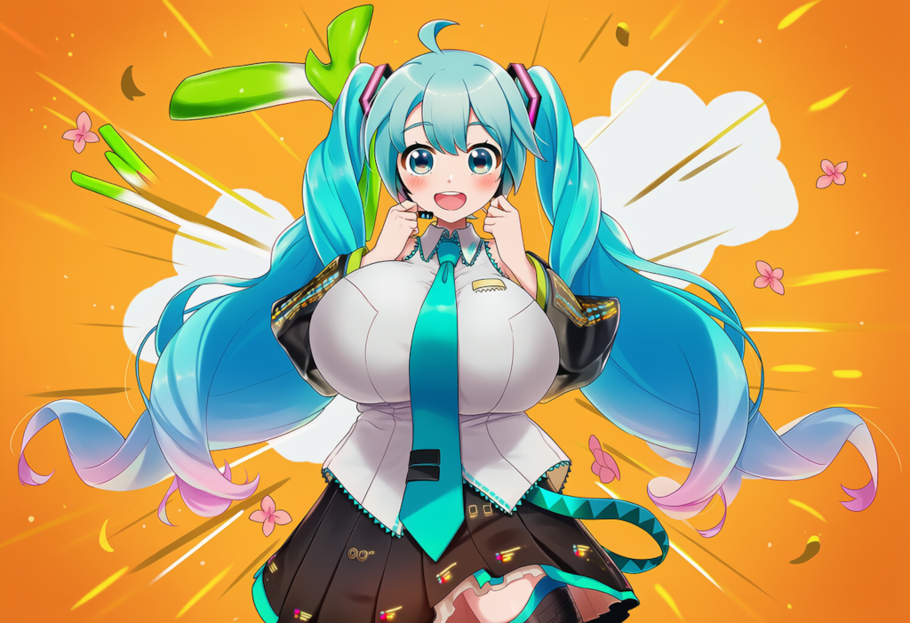 ボカロ　愛言葉　初音ミク（爆乳版）