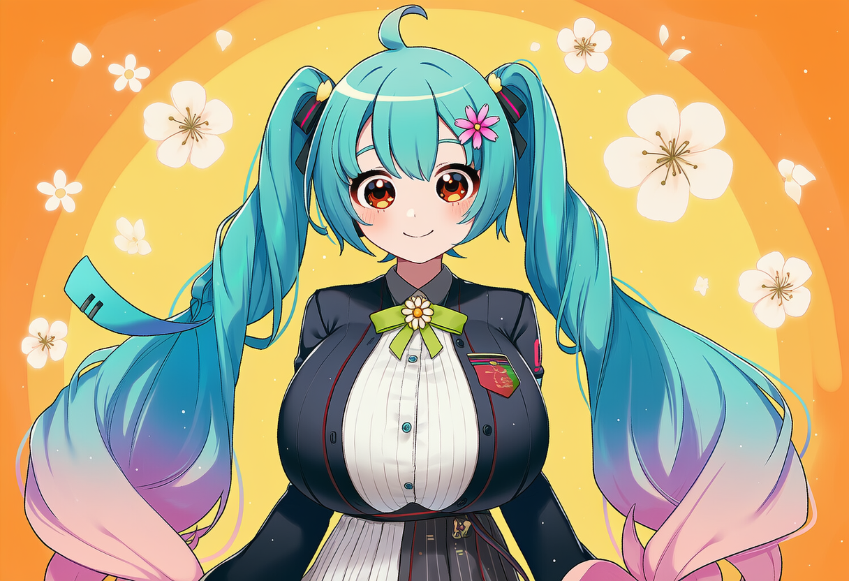 ボカロ　愛言葉　初音ミク（爆乳版）