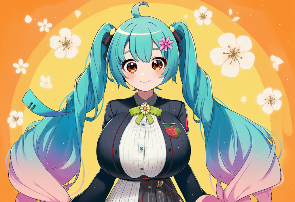 ボカロ　愛言葉　初音ミク（爆乳版）