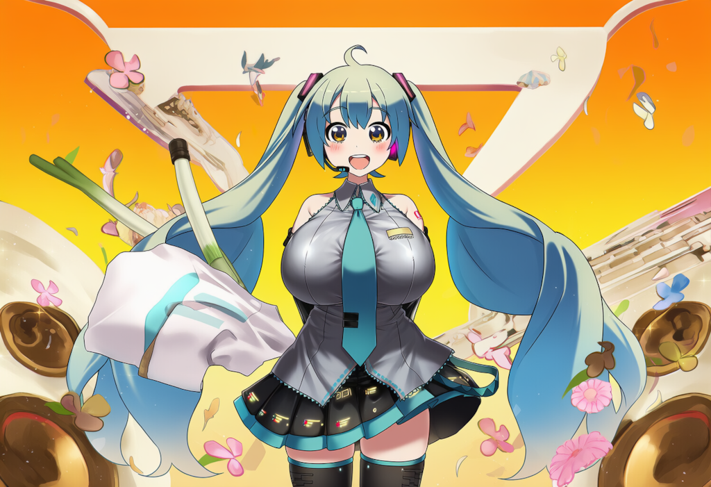 ボカロ　愛言葉　初音ミク（爆乳版）