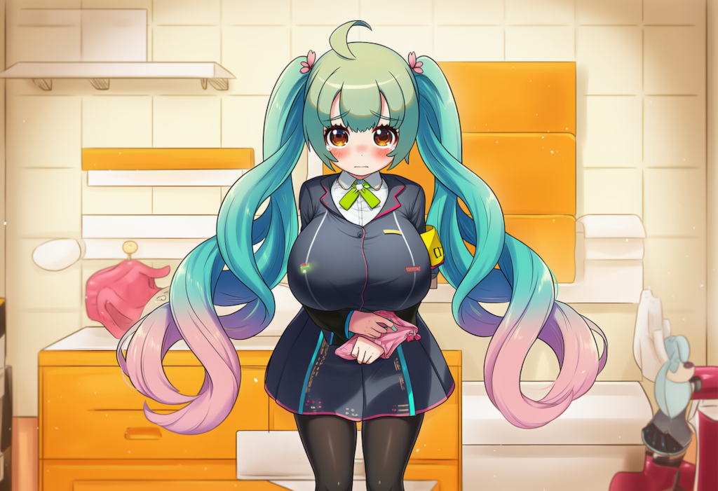 ボカロ　愛言葉　初音ミク（爆乳版）