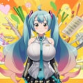 ボカロ　愛言葉　初音ミク（爆乳版） 7枚目
