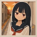 夕暮れ 2枚目