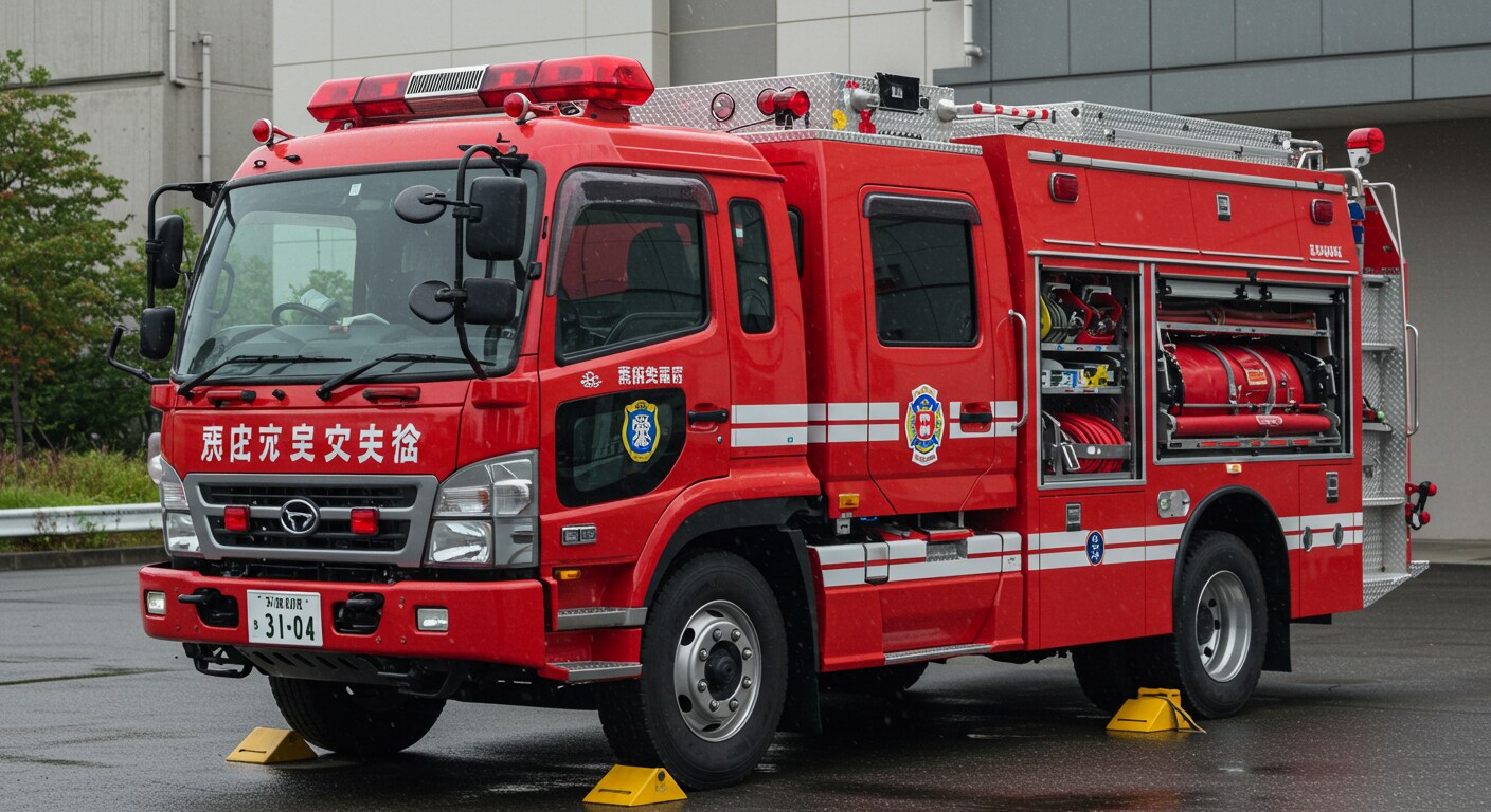 消防車 | の人気AIイラスト・グラビア