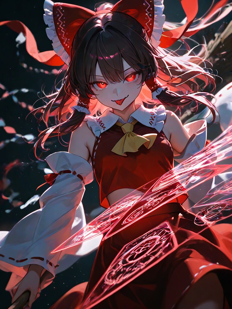 博麗霊夢 | の人気AIイラスト・グラビア