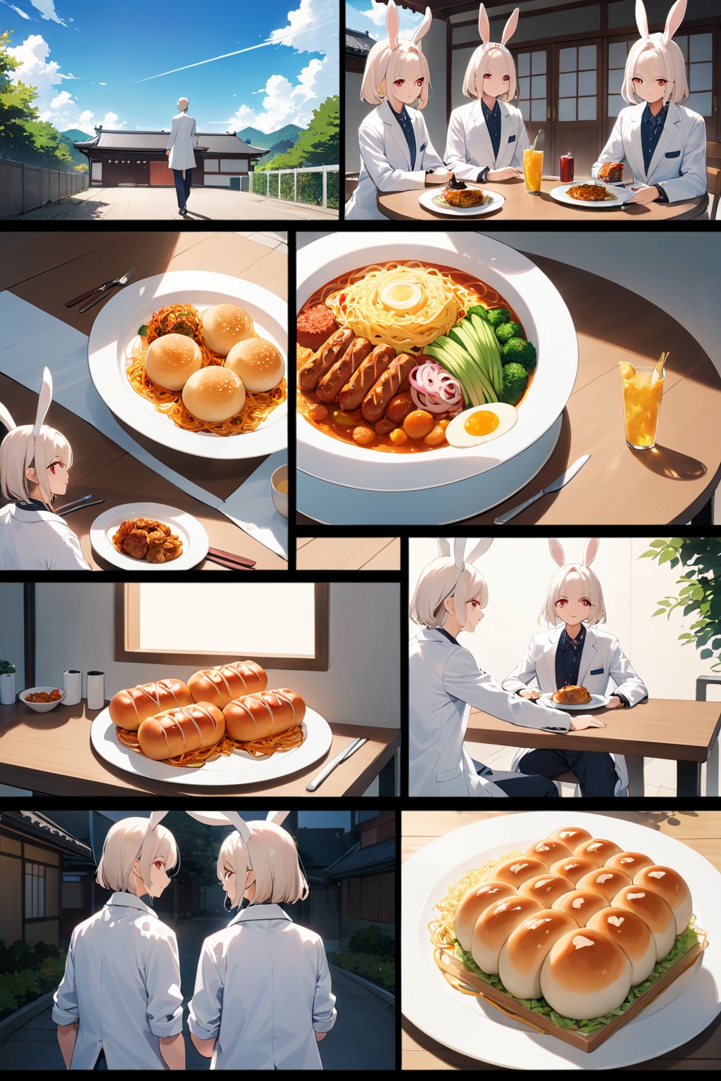 焼きそばパンチャレンジ　2024-06-19 | の人気AIイラスト・グラビア