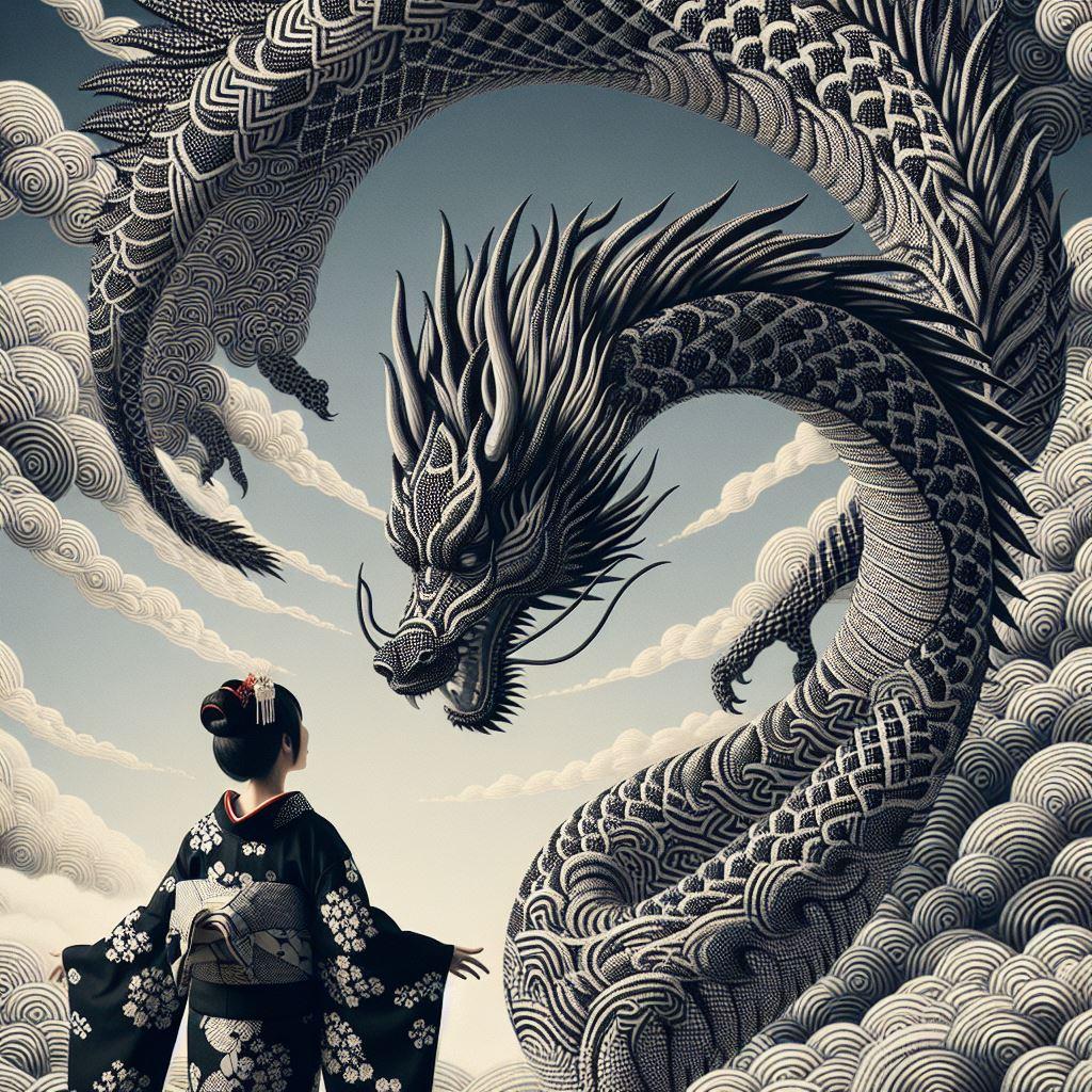 願い龍