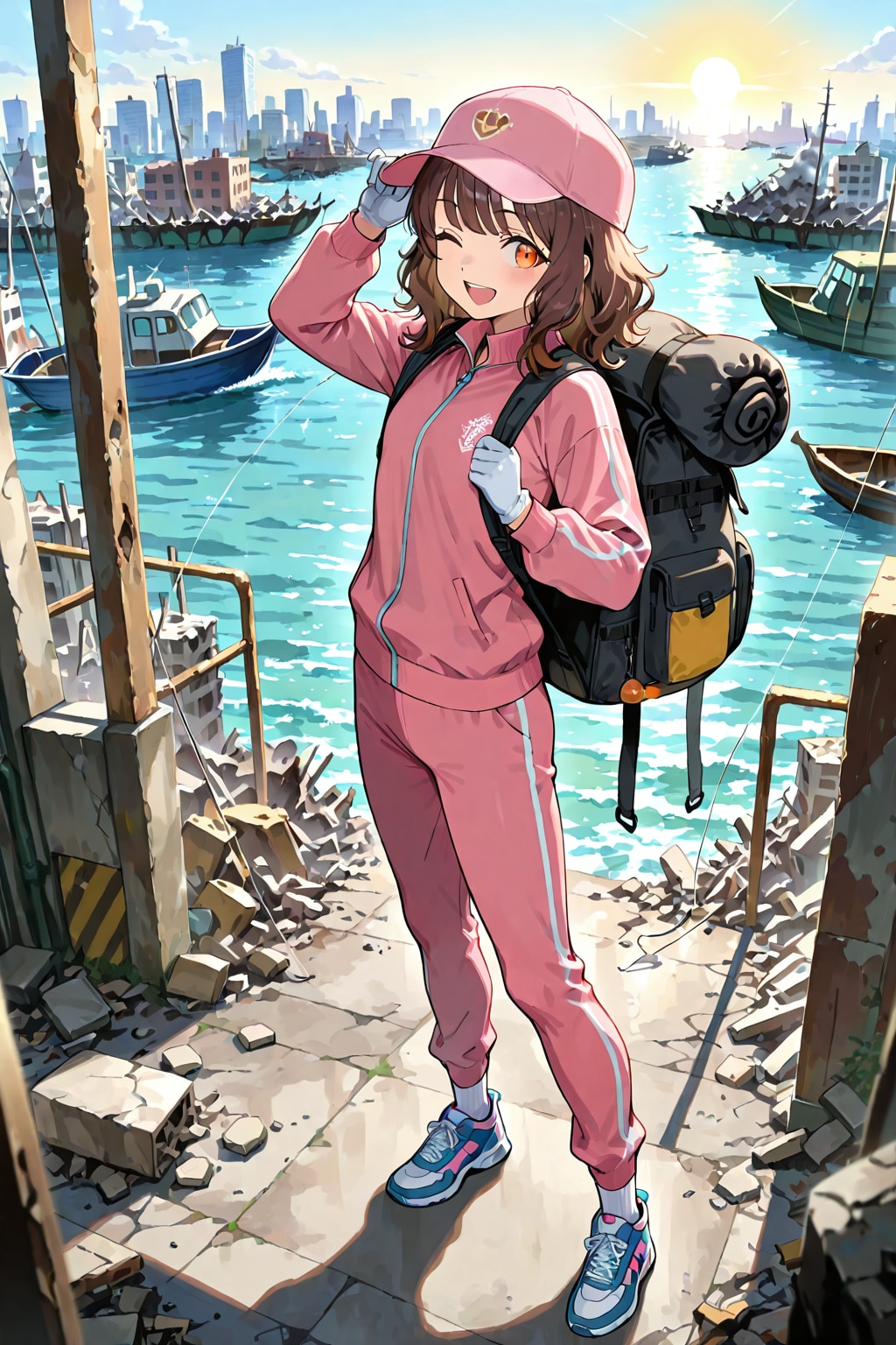 春ふわ子と港跡地