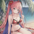 ビーチの少女 #15 2枚目