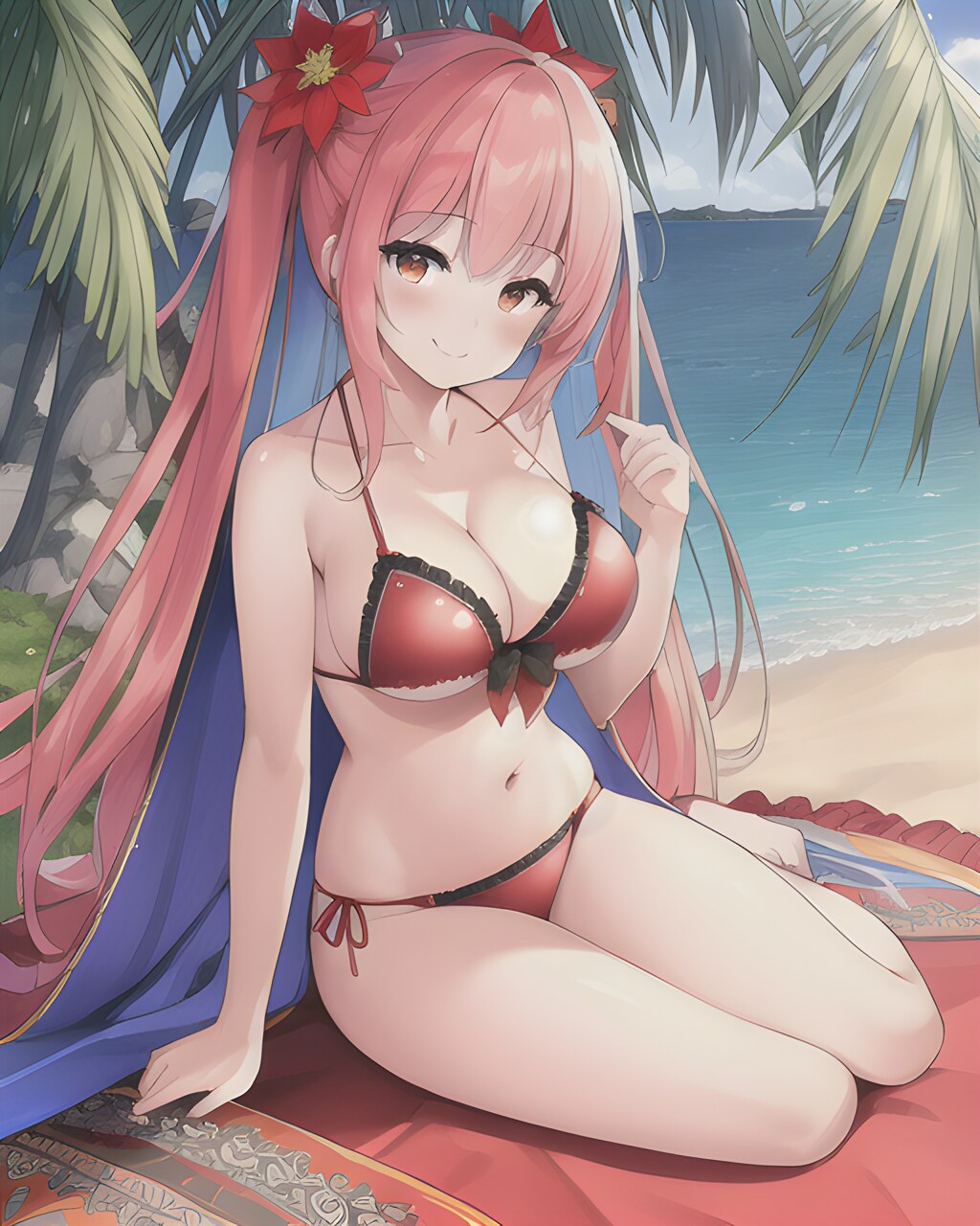 ビーチの少女 #15