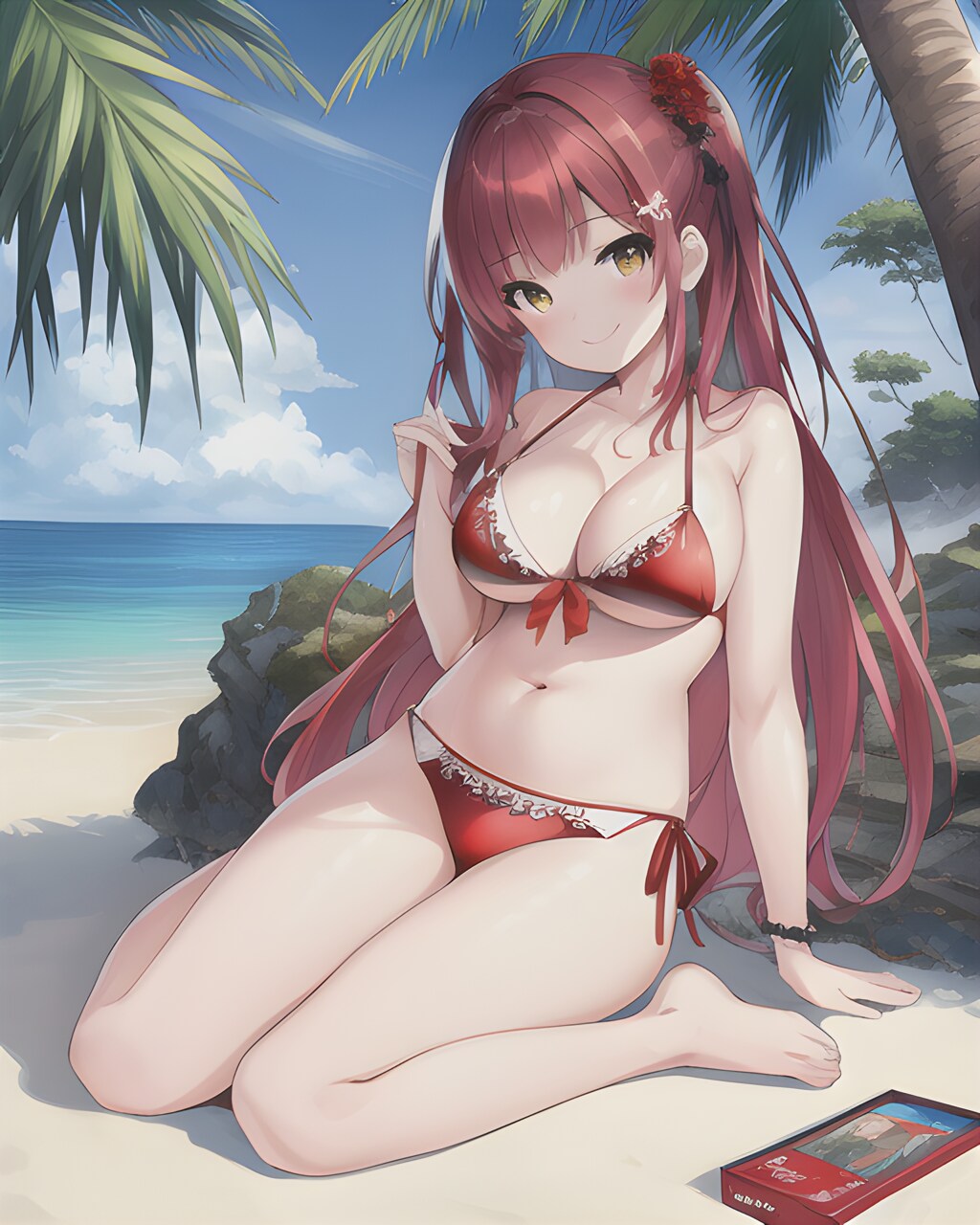 ビーチの少女 #15