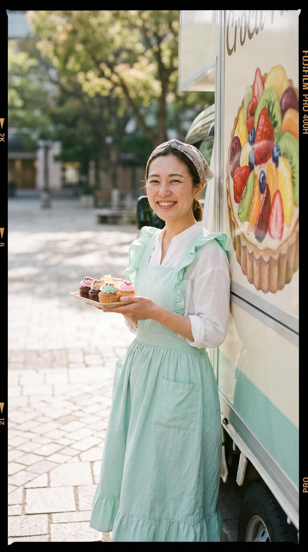 Rainbow Macaron Rain