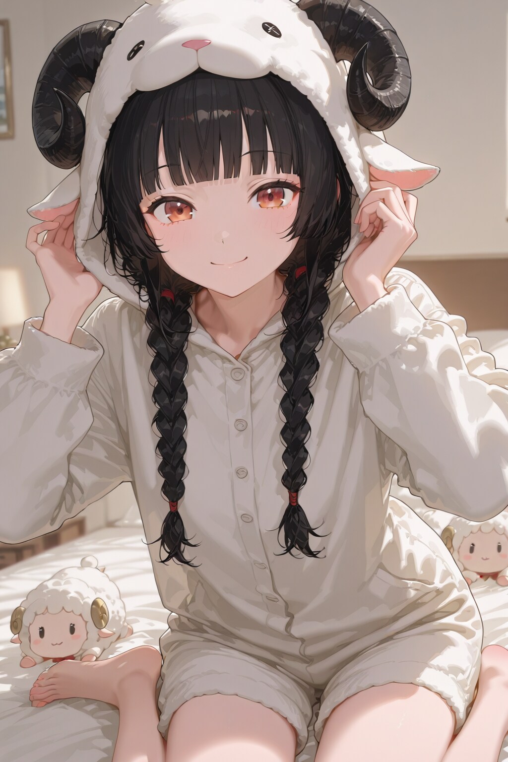 羊のきぐるみ | の人気AIイラスト・グラビア