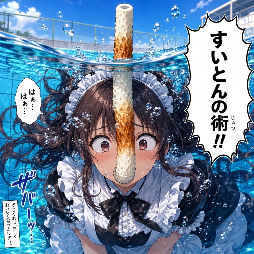ちくわ 水遁の術