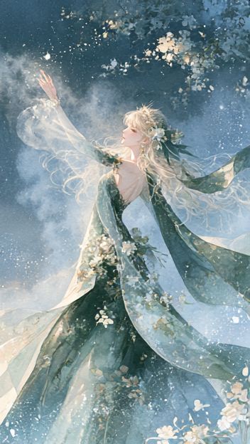 霧とドレス | の人気AIイラスト・グラビア