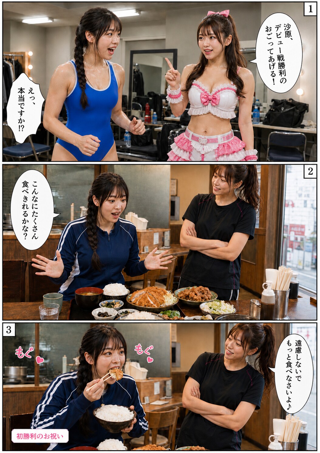 沙原美沙はゴチになる