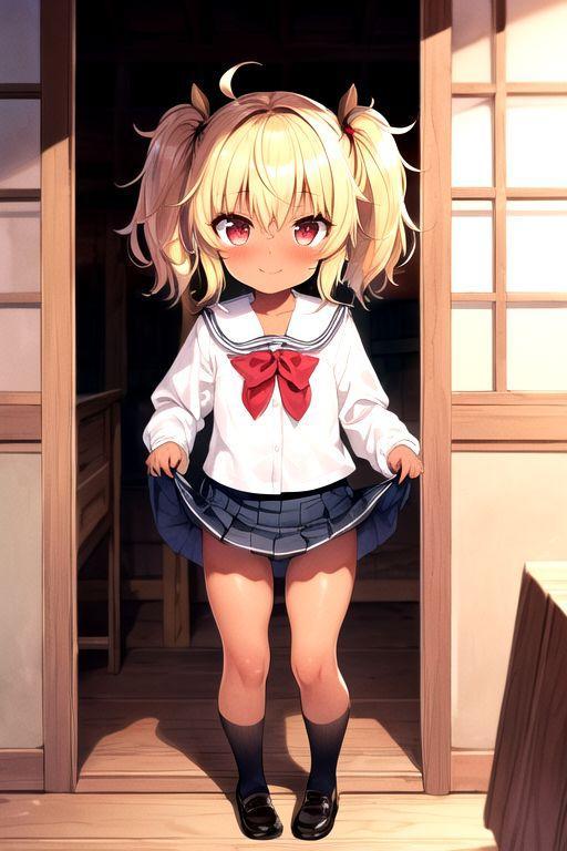 お兄ちゃんみてみてー可愛いでしょお？