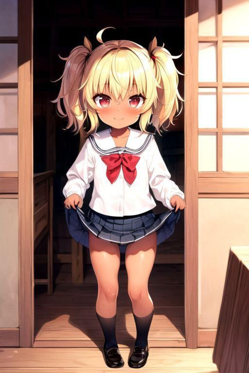 お兄ちゃんみてみてー可愛いでしょお？