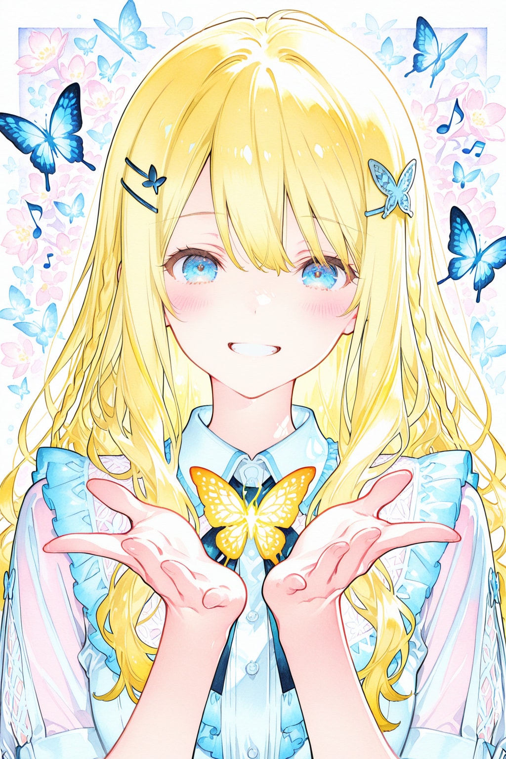 織江ちゃんの数え唄⑤5と5で蝶々になって飛んでいきます♪PaoPaoPatch | の人気AIイラスト・グラビア