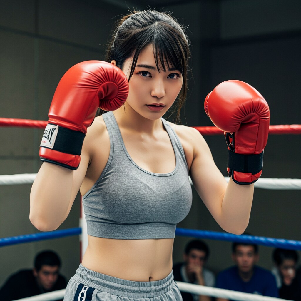 彼女とボクシング