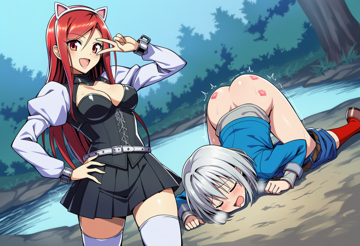 リリムさんvsナナちゃんvs乱入者