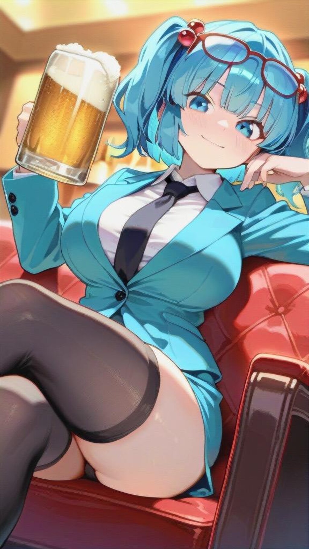 お仕事終わりの女上司にとりちゃん