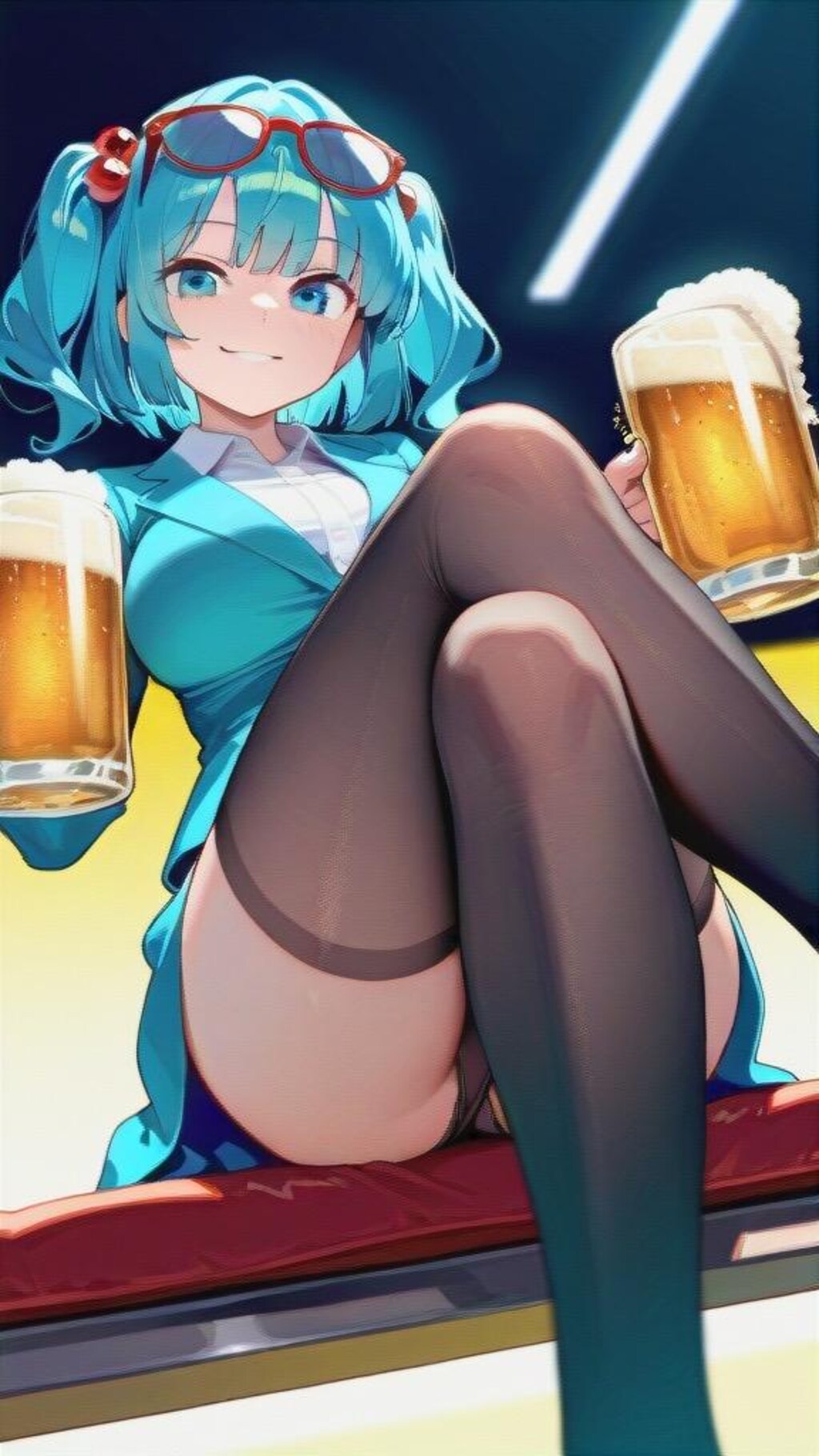 お仕事終わりの女上司にとりちゃん