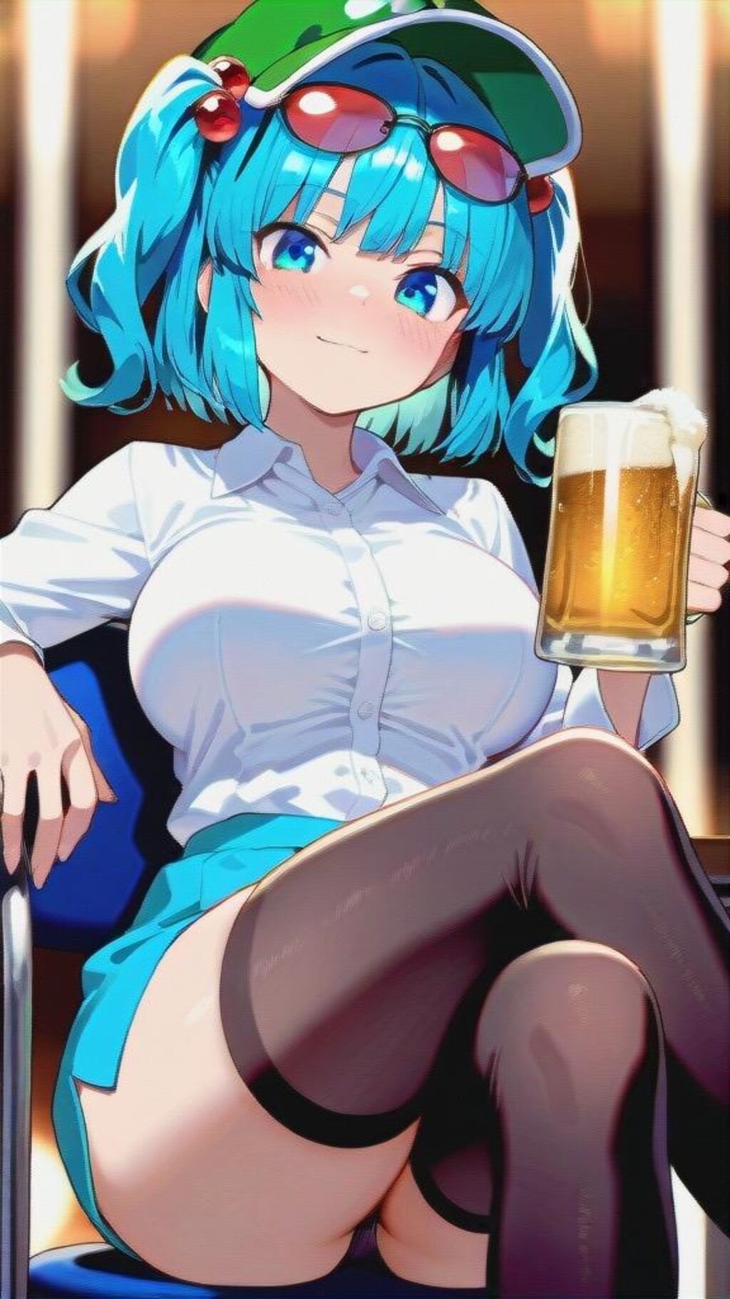 お仕事終わりの女上司にとりちゃん