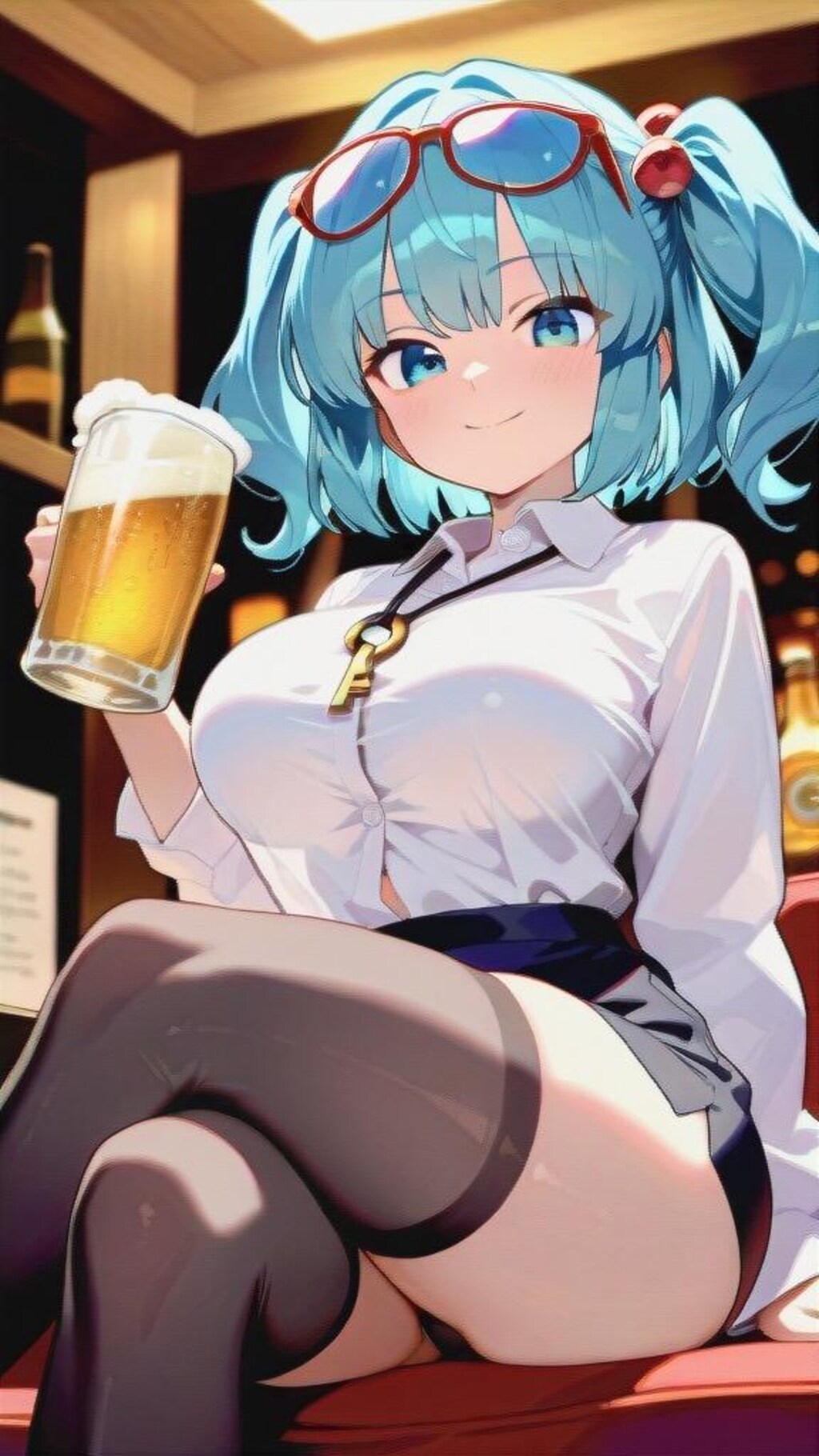 お仕事終わりの女上司にとりちゃん