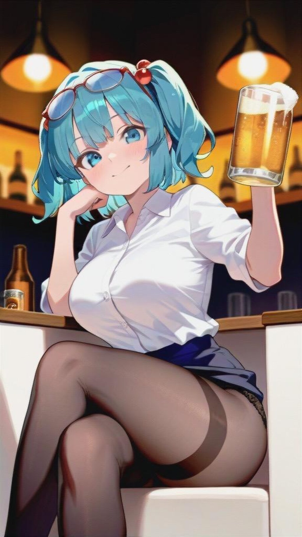 お仕事終わりの女上司にとりちゃん