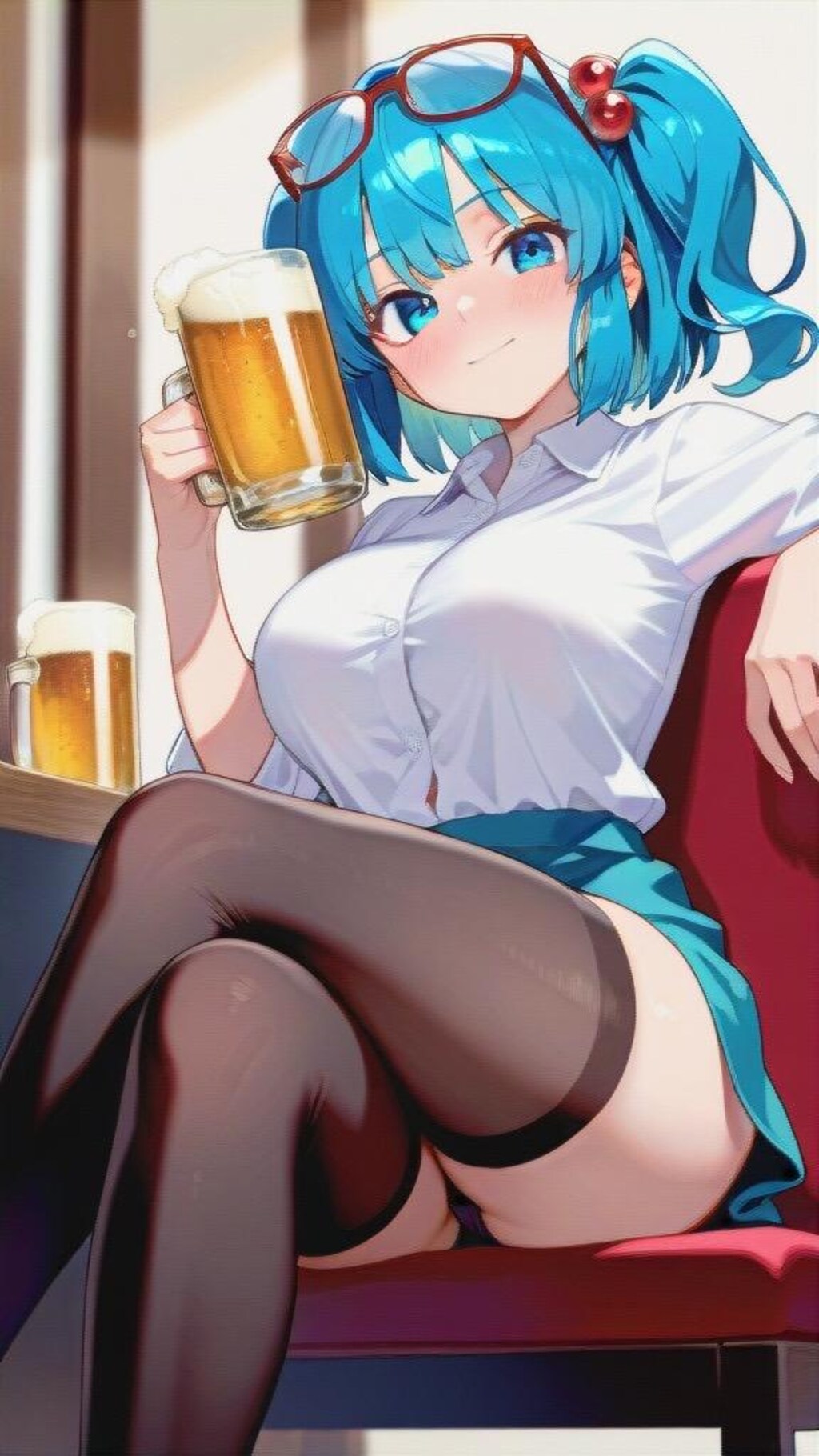 お仕事終わりの女上司にとりちゃん