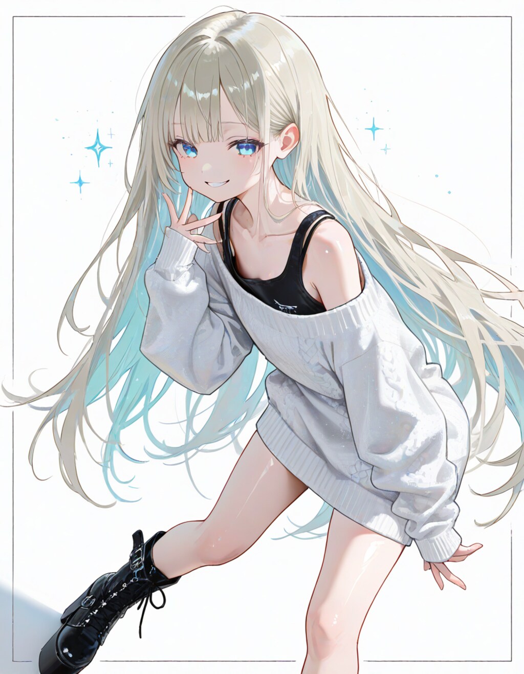 Oversized sweater dress