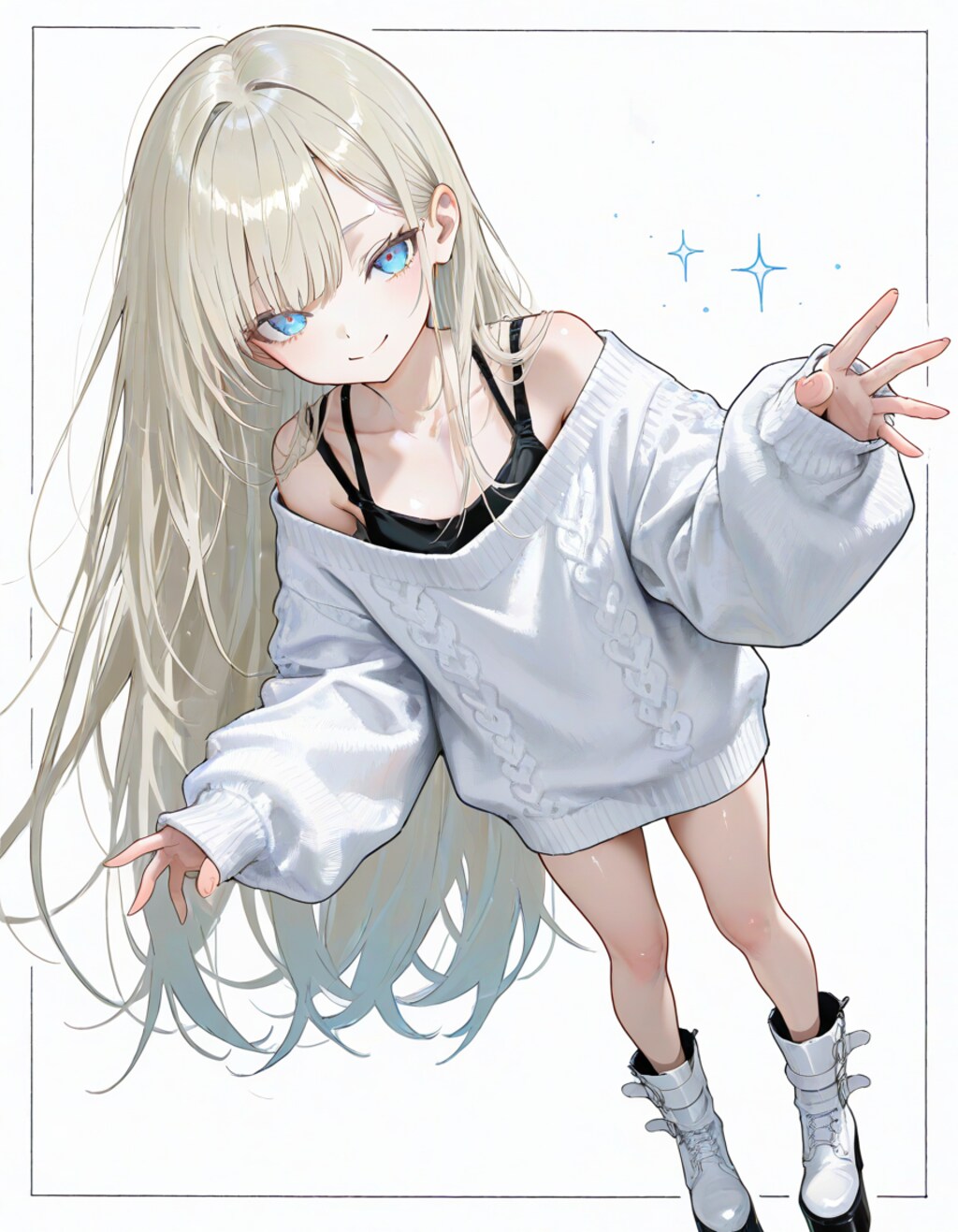 Oversized sweater dress