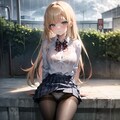 濡れちゃいましたね… 3枚目