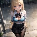 濡れちゃいましたね… 2枚目